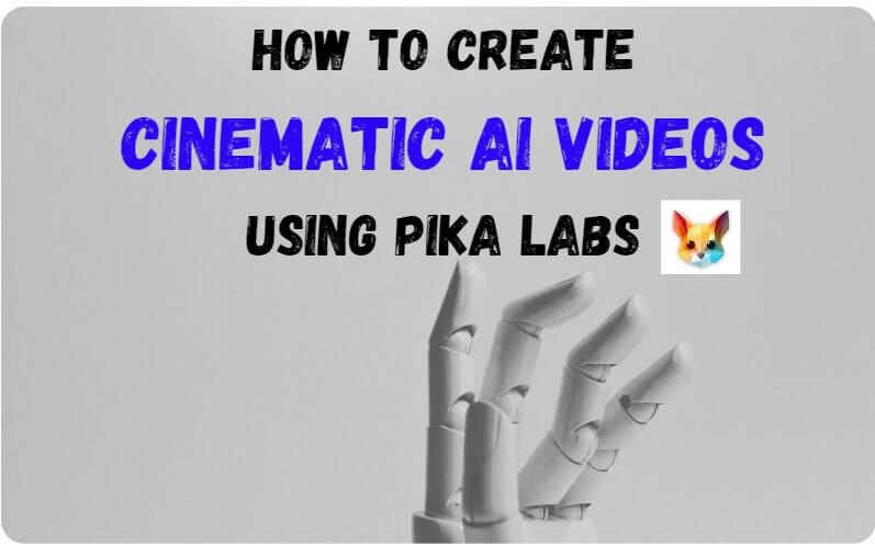 How to use Pika Labs to Create Cinematic AI Videos